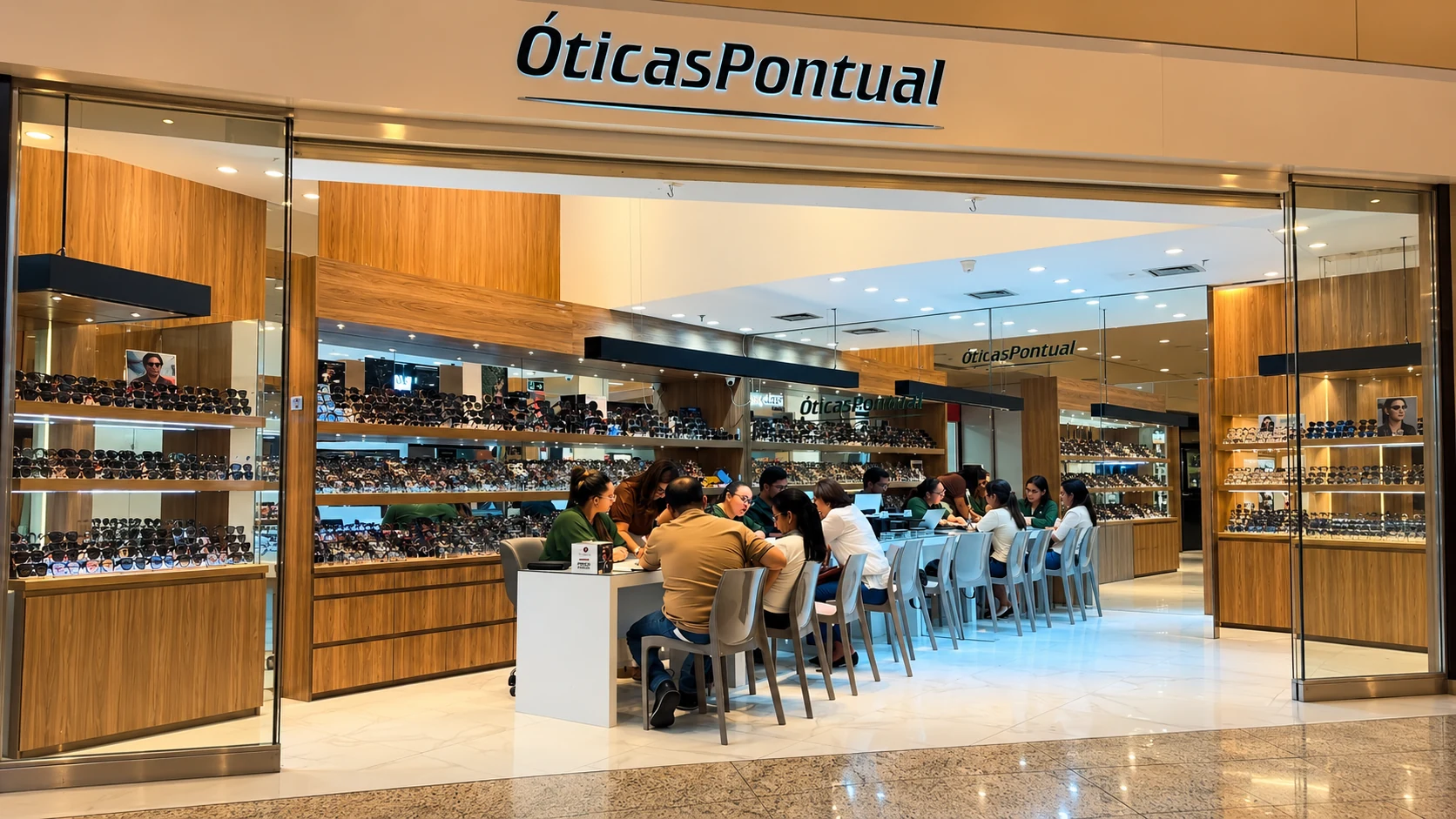 A loja da Óticas Pontual